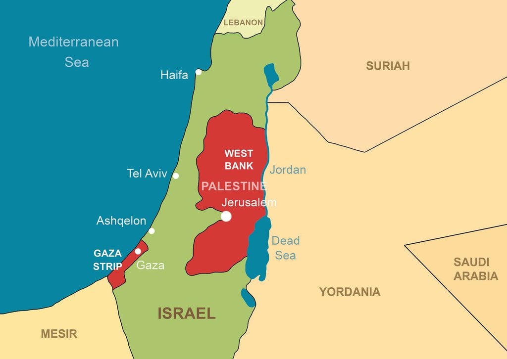 Peta Jalur Gaza