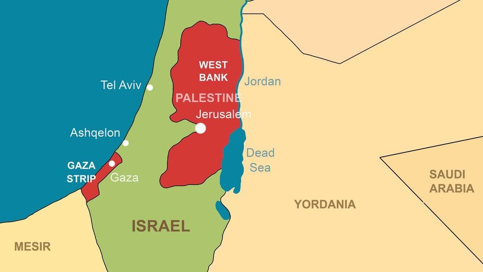 Peta Jalur Gaza