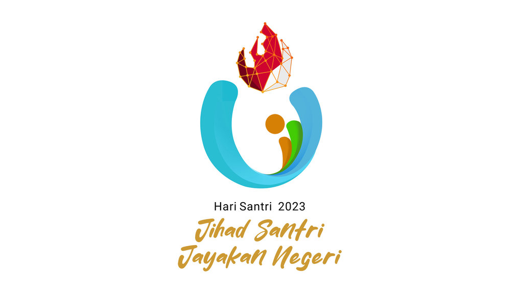 Logo Hari Santri 2023