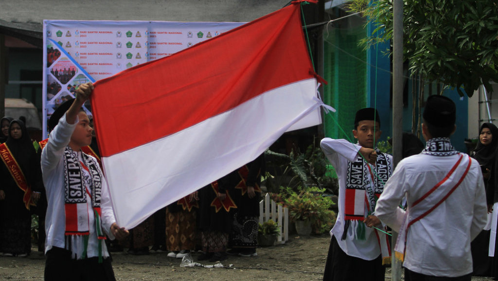 Peringatan Hari Santri Nasional di Aceh Barat