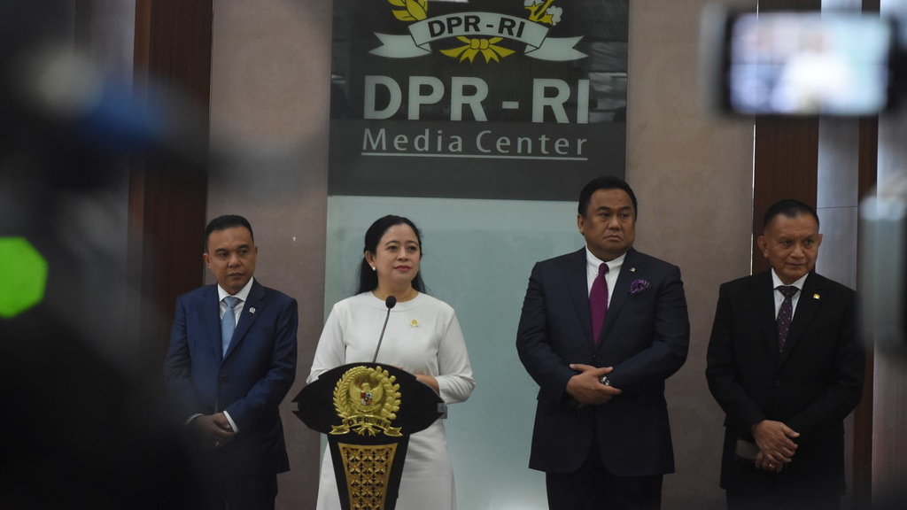 DPR terima surat presiden terkait usulan calon Panglima TNI