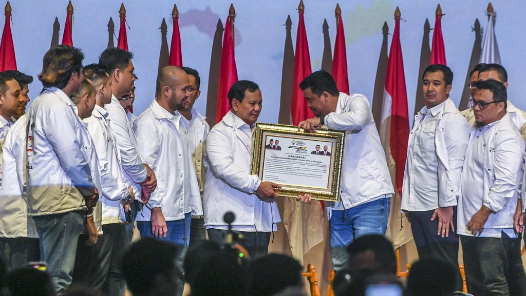 Barisan Pengusaha Pejuang deklarasi dukung Prabowo-Gibran