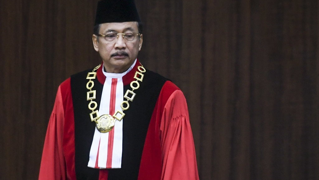 Suhartoyo menjadi Ketua MK 