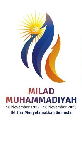 Logo milad muhammadiyah ke 111