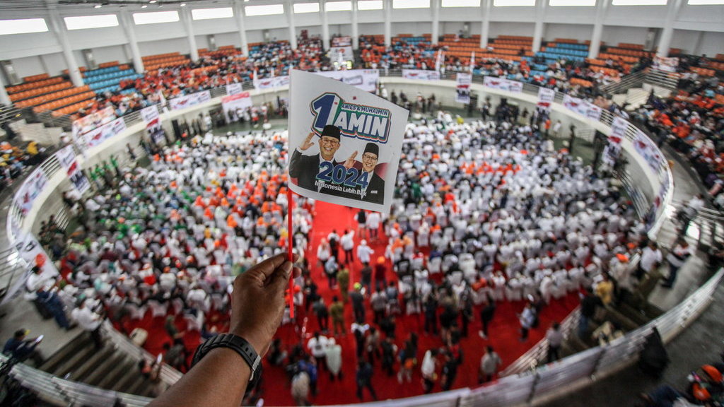 Kampanye perdana Anies Baswedan di Jawa Barat