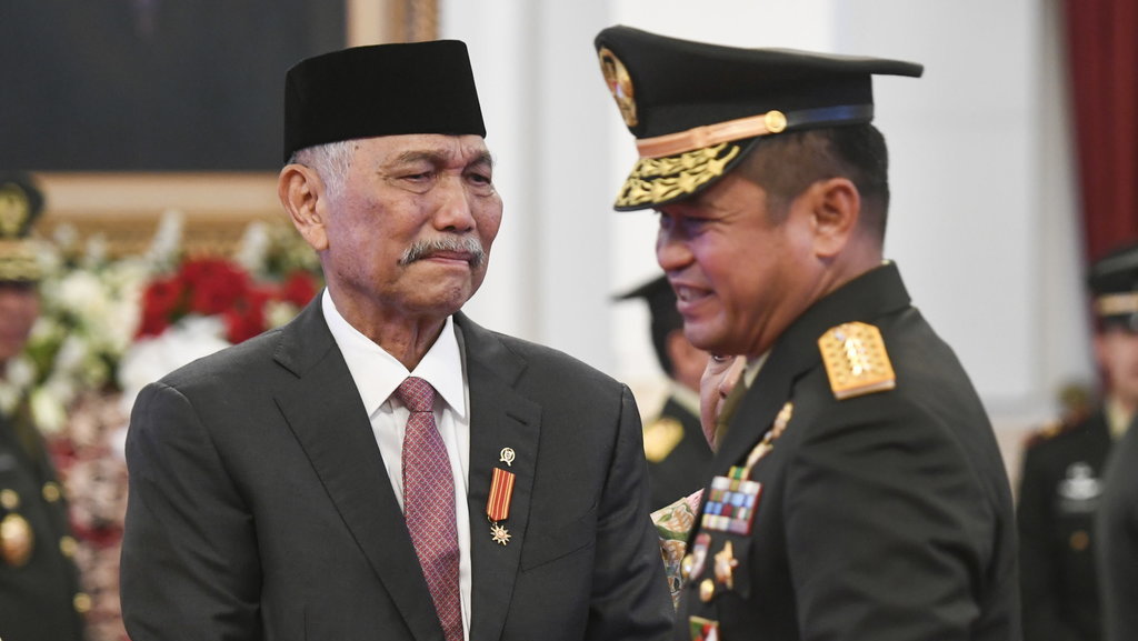Pelantikan KSAD Jenderal TNI Maruli Simanjuntak 