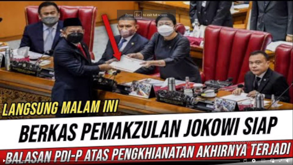 Foto Periksa Fakta Pemakzulan Jokowi