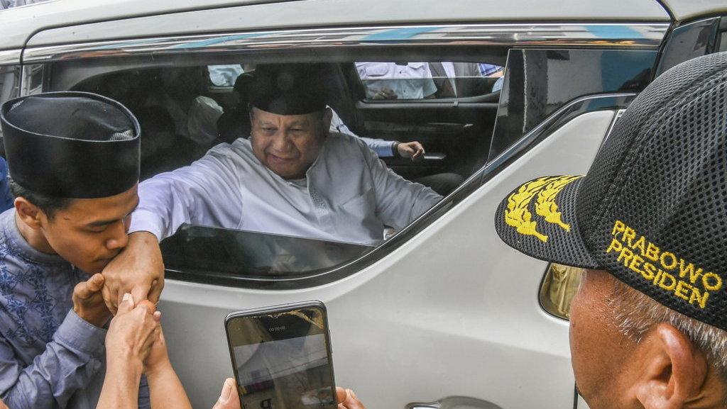 Prabowo kunjungi Ponpes Miftahul Huda di Tasikmalaya