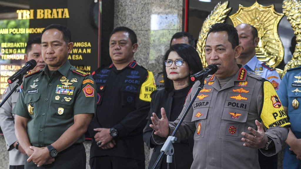 Pertemuan Panglima TNI dengan Kapolri