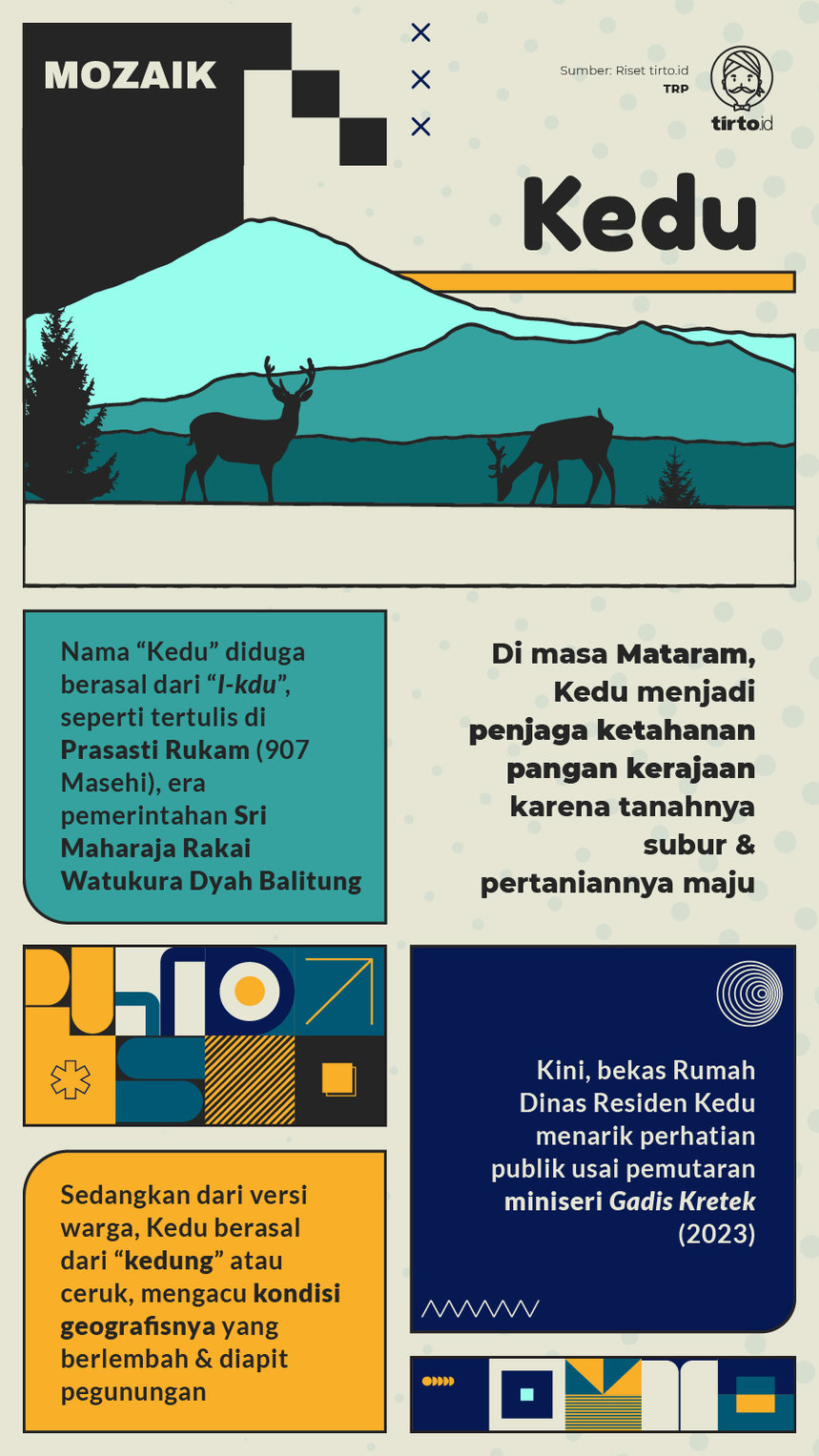 Infografik Mozaik Kedu