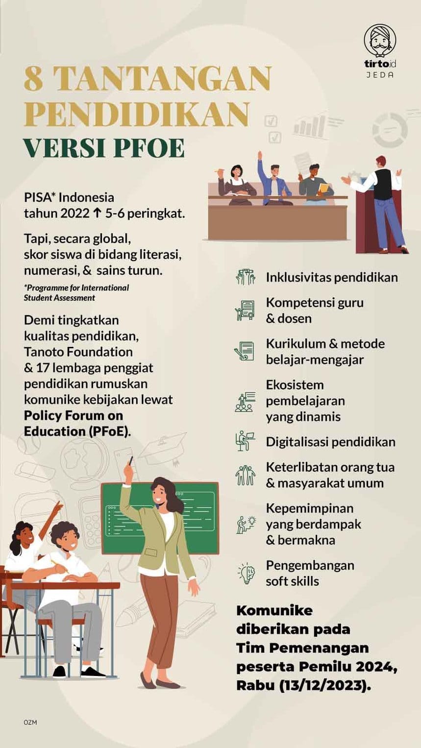 8 Tantangan Pendidikan Versi PFoE