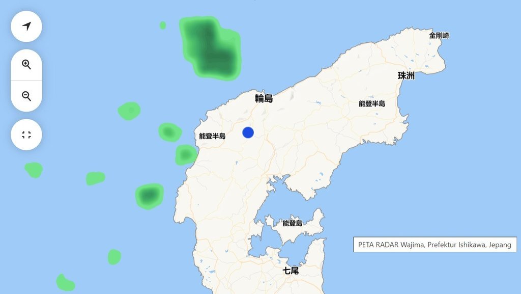 Peta Prefektur Ishikawa