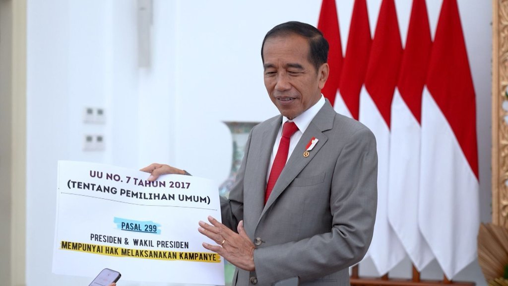 Jokowi menjelaskan Aturan kampanye presiden