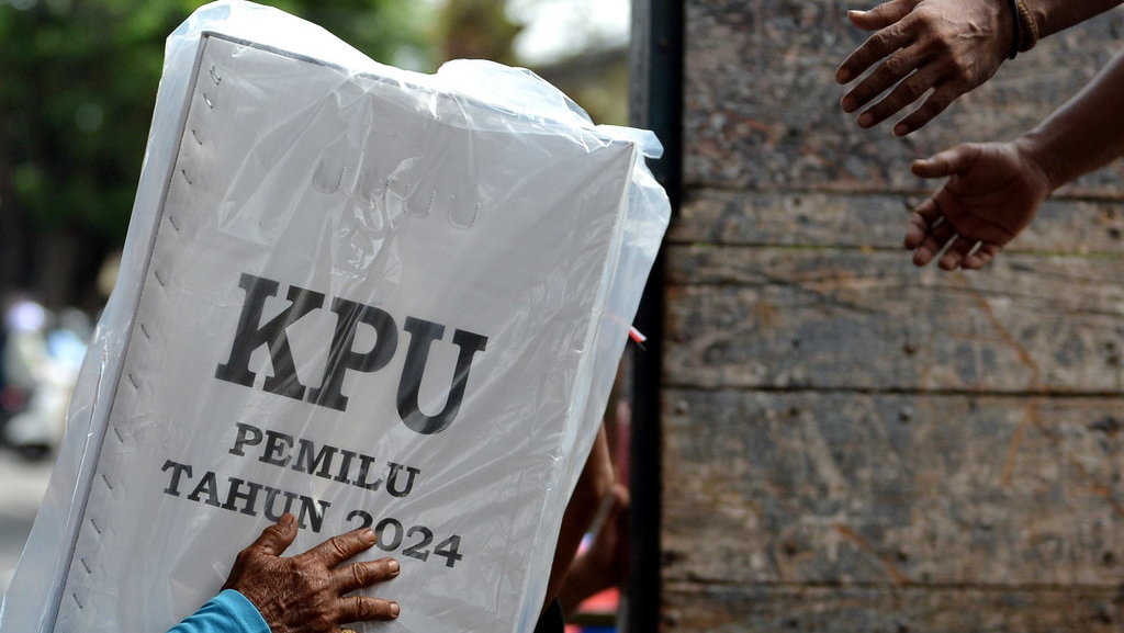 Distribusi logistik Pemilu 2024 di Bali