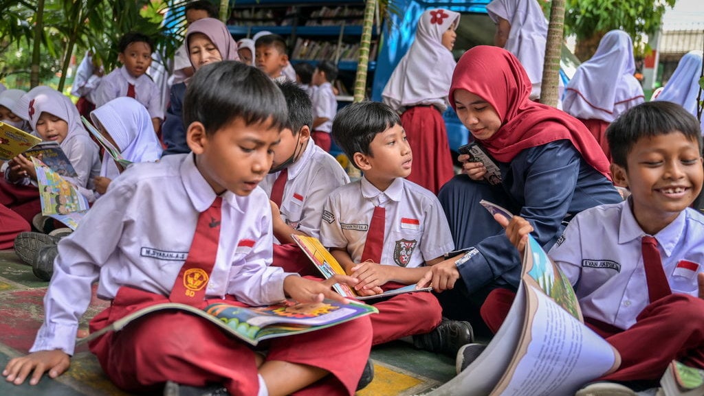 Layanan mobil pustaka di Jakarta