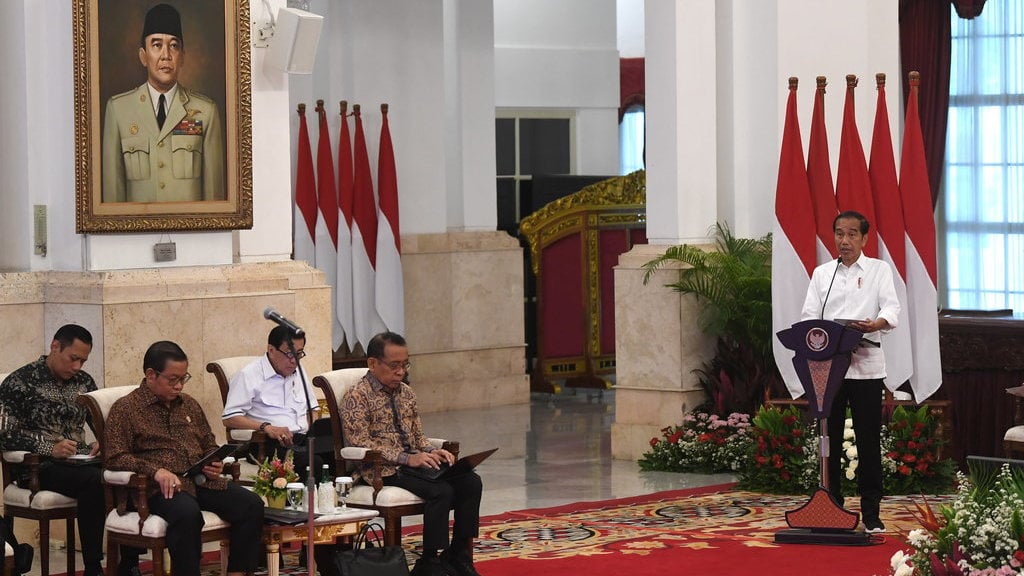 Presiden Jokowi pimpin Sidang Kabinet Paripurna