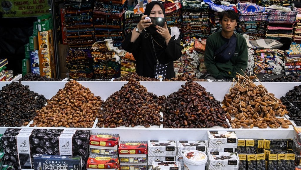 Penjualan kurma meningkat jelang Ramadhan