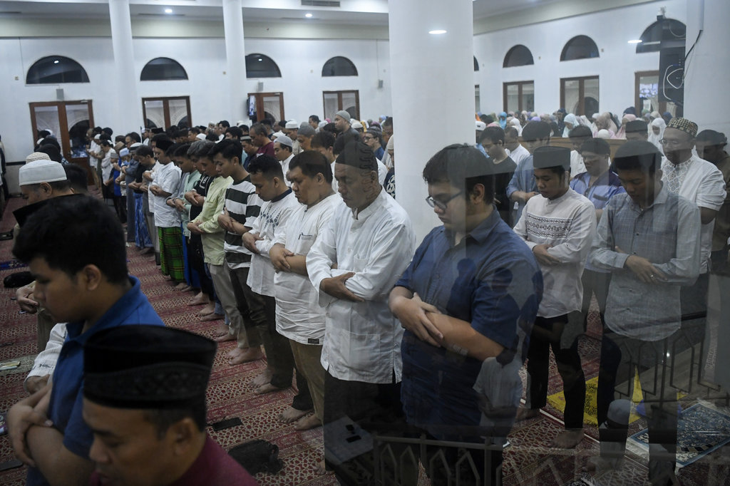 Shalat Tarawih pertama warga Muhammadiyah di Jakarta