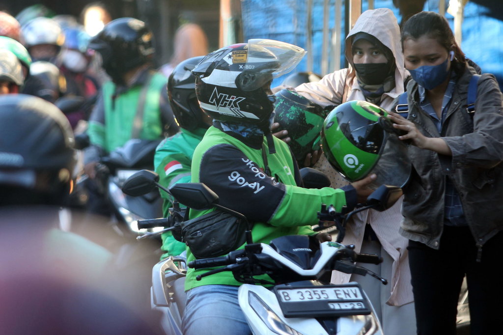 Imbauan pemberian THR bagi ojek daring dan kurir paket