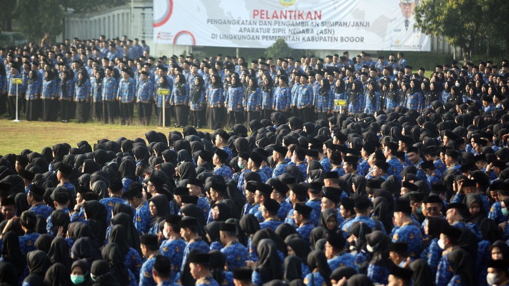 Pelantikan PPPK dan ASN di Kabupaten Bogor