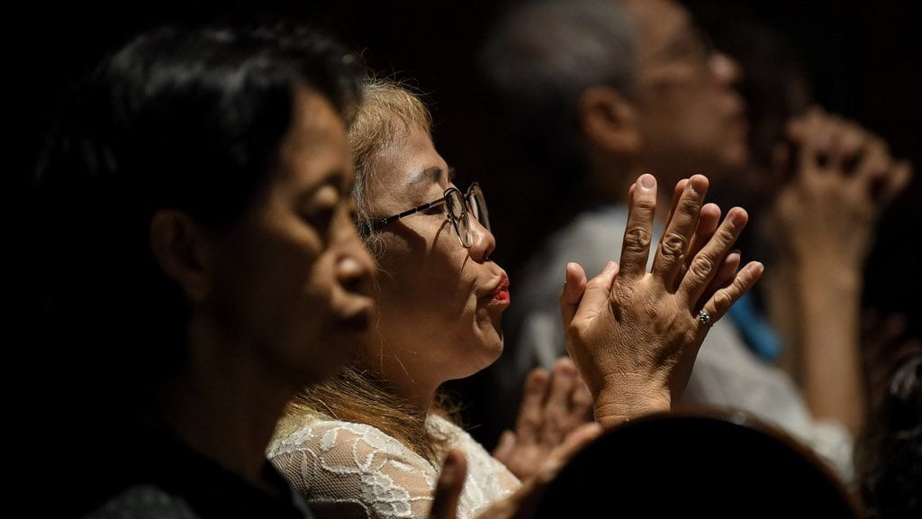 Ibadah Misa Kamis Putih di Katedral Jakarta