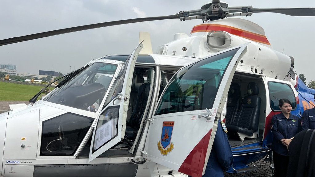 helikopter Ambulans udara Polri 