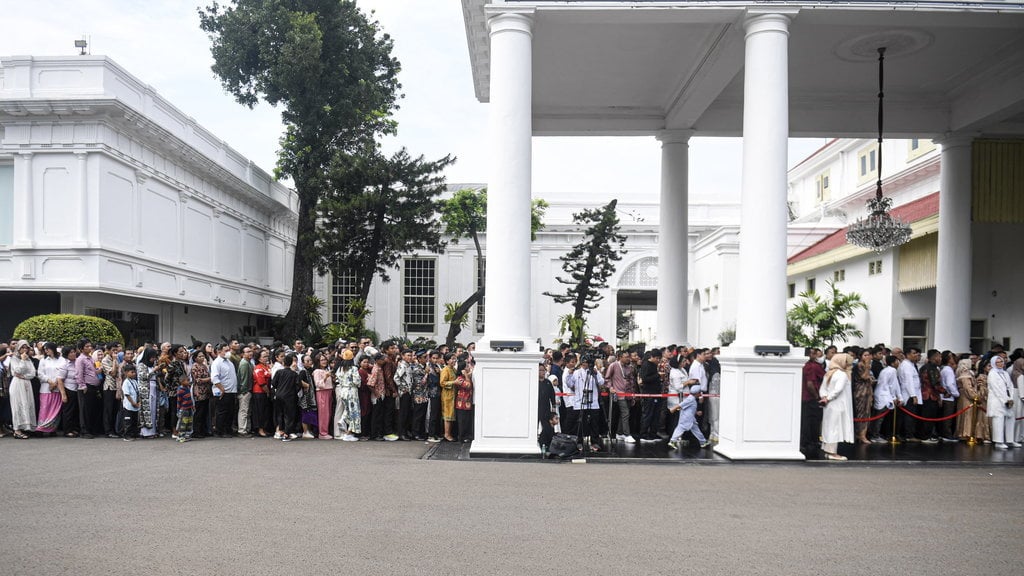 Presiden gelar open house di Istana Negara