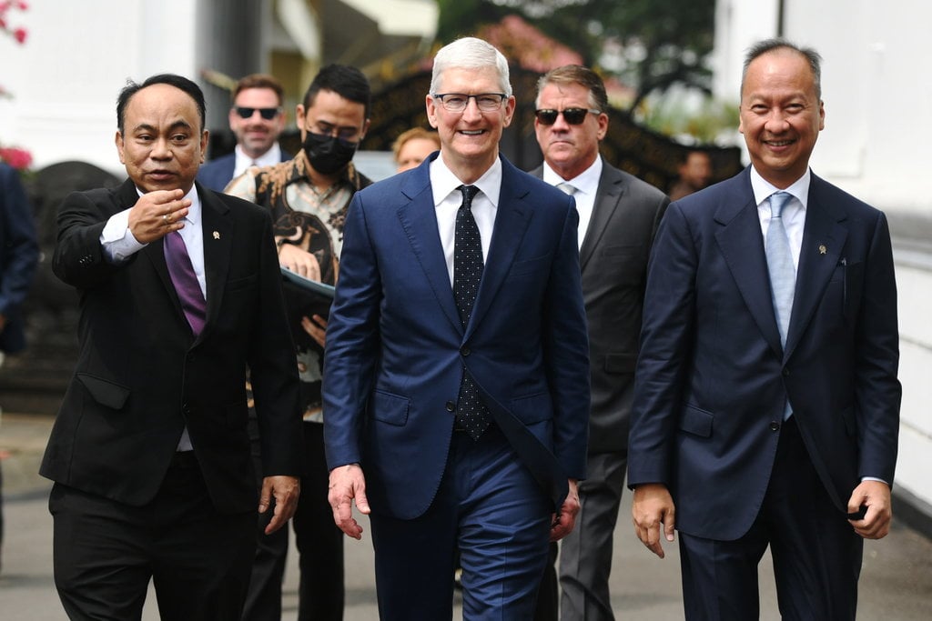 CEO Apple bertemu Presiden Jokowi