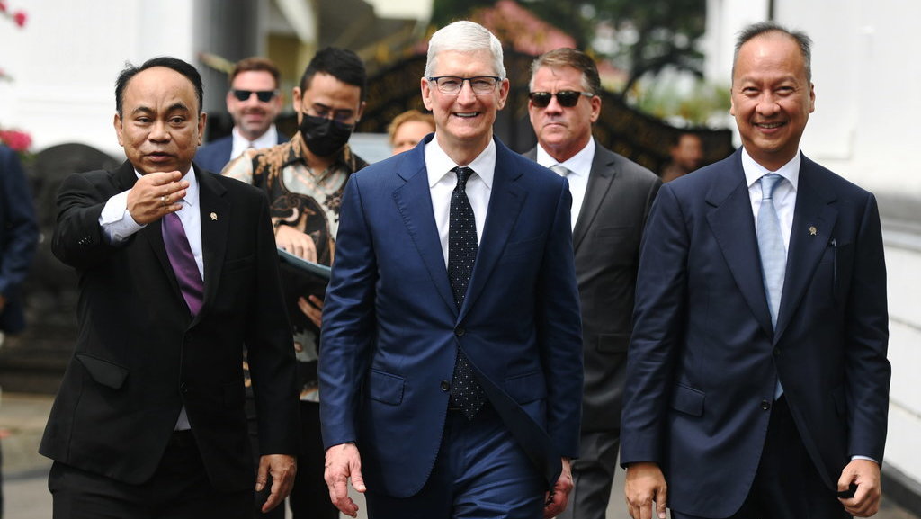 CEO Apple bertemu Presiden Jokowi