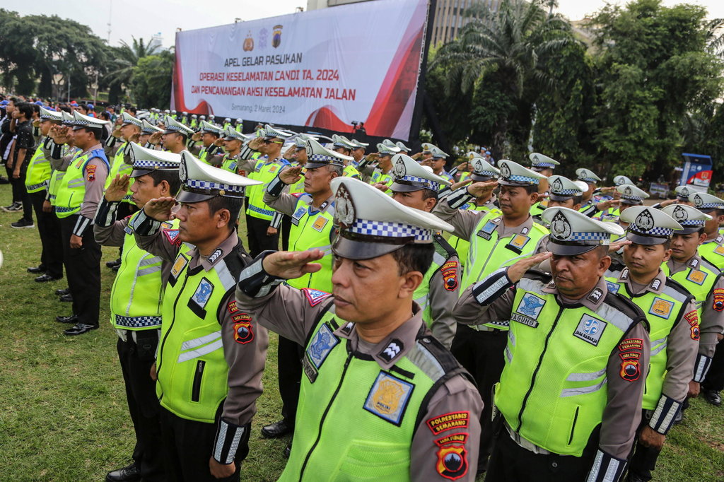 Gelar pasukan Operasi Keselamatan Candi 2024 