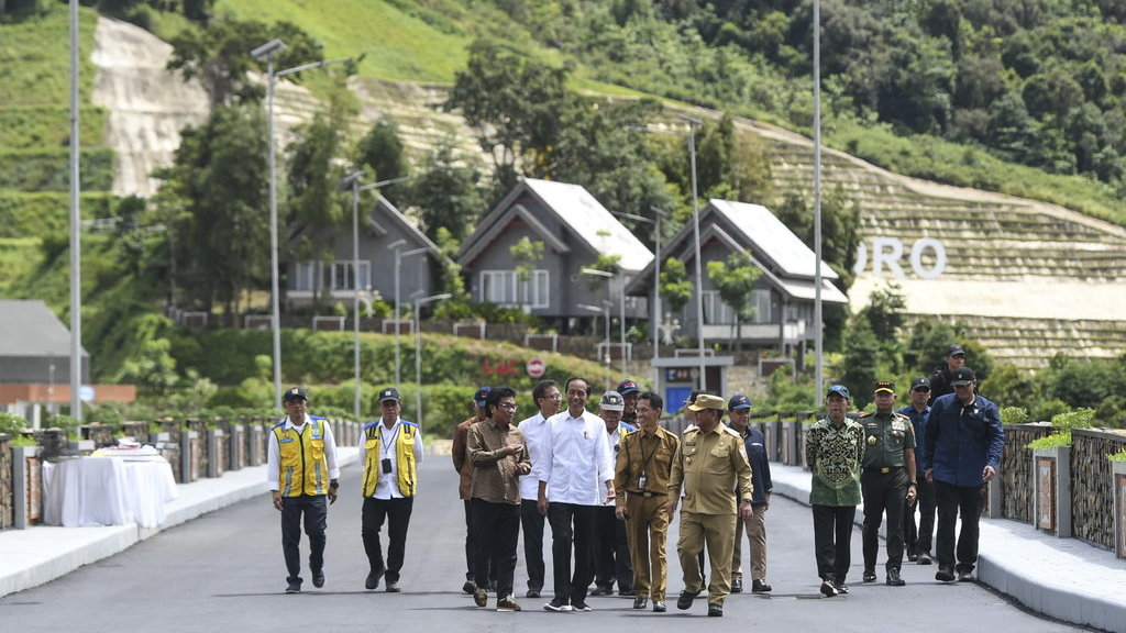 Presiden resmikan Bendungan Ameroro