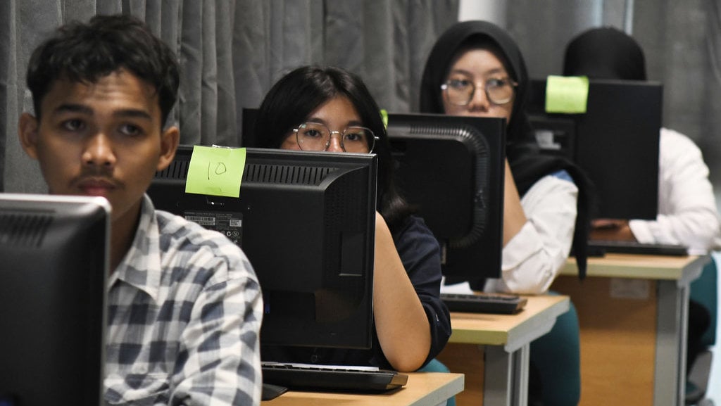 Tes UTBK SNBT Gelombang kedua di UNJ