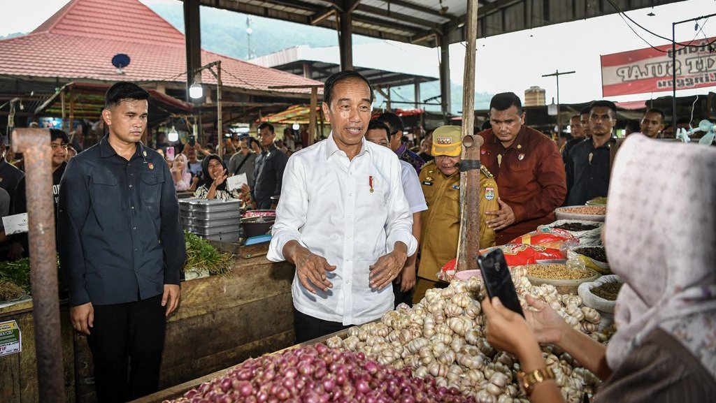 Presiden kunjungi Pasar Bukit Sulap Lubuklinggau