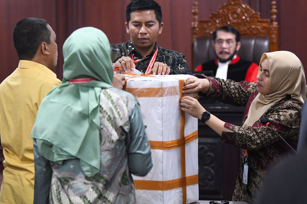 Sidang pembuktian sengketa Pileg 2024