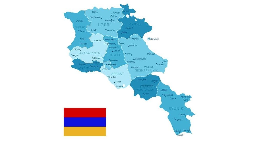 Peta Armenia
