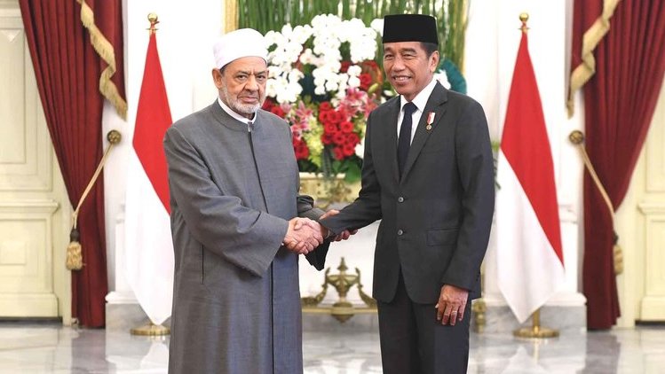 Presiden Jokowi terima kunjungan Grand Syekh Al Azhar