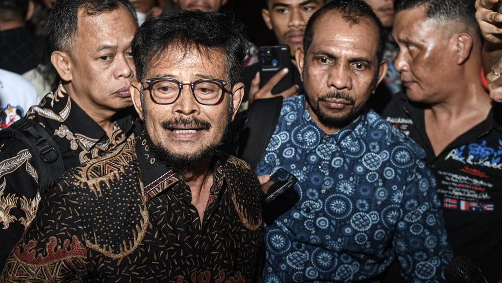 Hakim vonis 10 tahun penjara Syahrul Yasin Limpo 