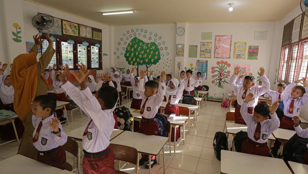 Hari pertama sekolah tahun ajaran baru