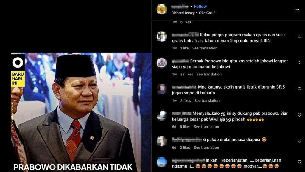 Periksa Fakta Hoaks Prabowo 