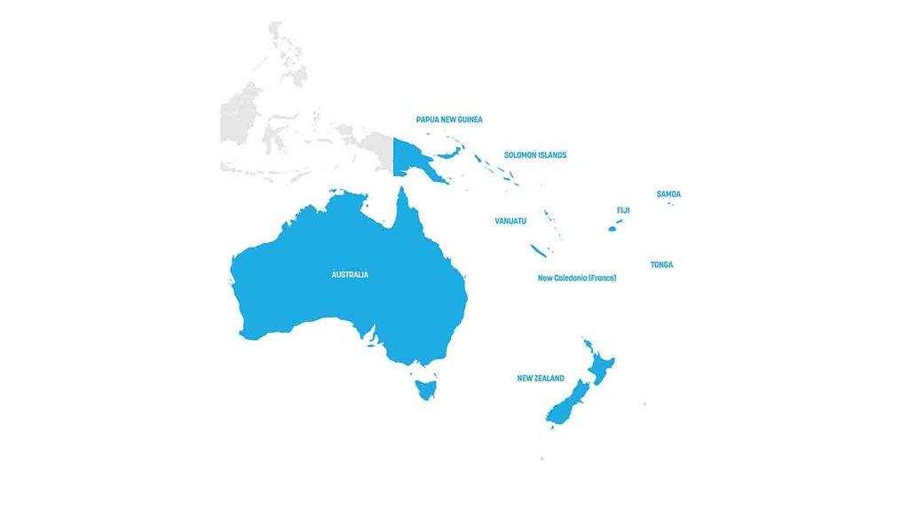 Peta Benua Australia