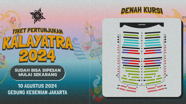 Poster Tiket Kalayatra 2024