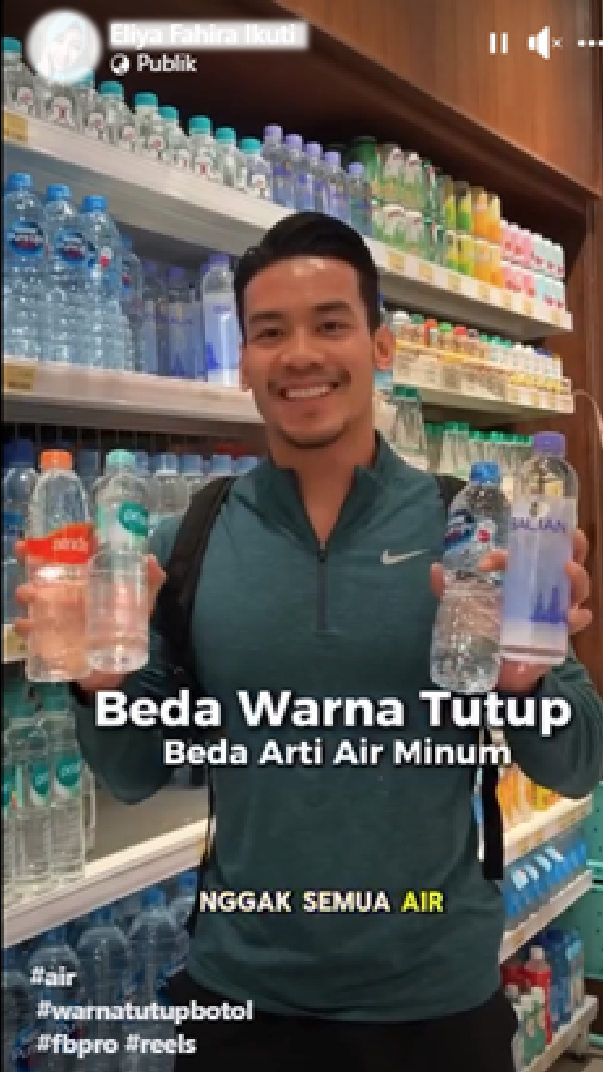 Foto Periksa Fakta Warna Tutup Botol