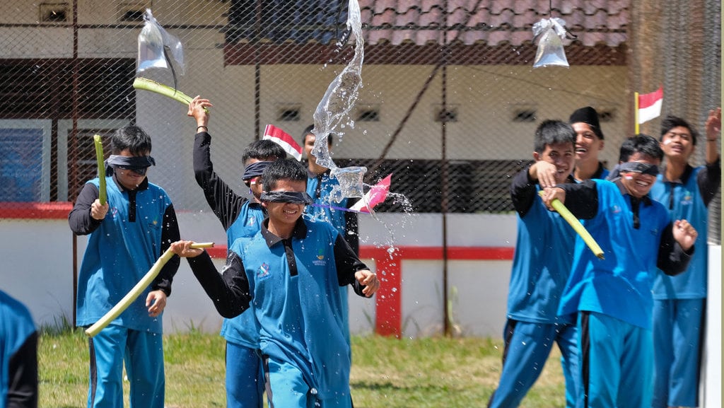 Penyandang disabilitas ikuti lomba terkait HUT RI