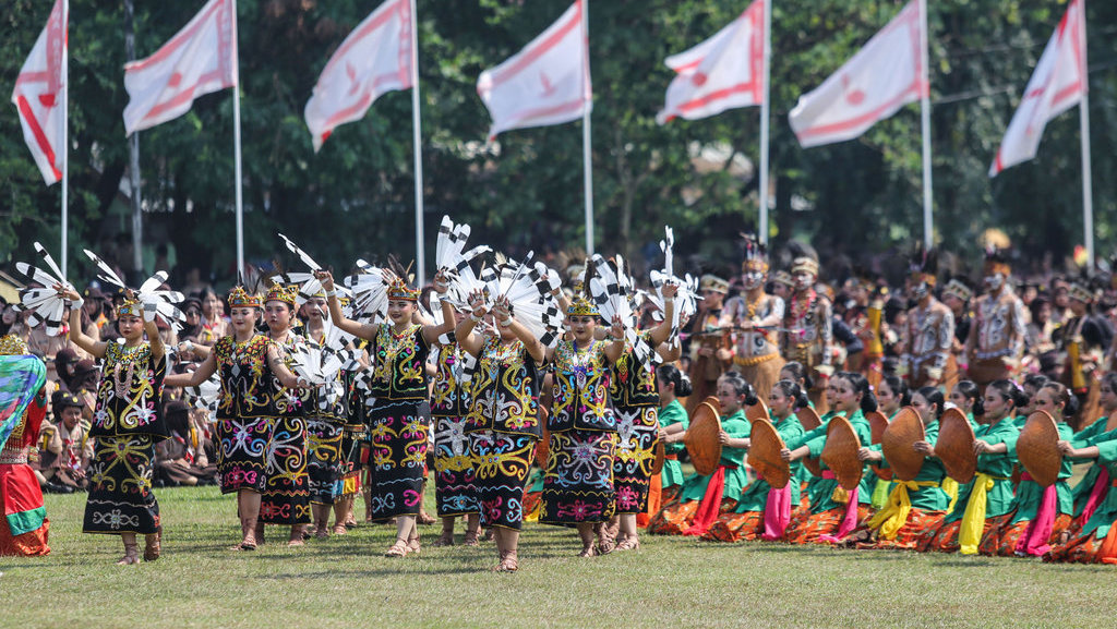 Ilustrasi upacara HUT Pramuka. ANTARA FOTO/Asprilla Dwi Adha/foc. Upacara HUT ke-63 Pramuka