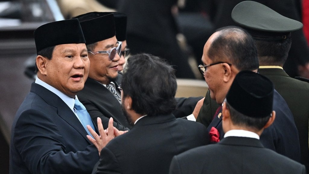 Presiden Terpilih, Prabowo Subianto.