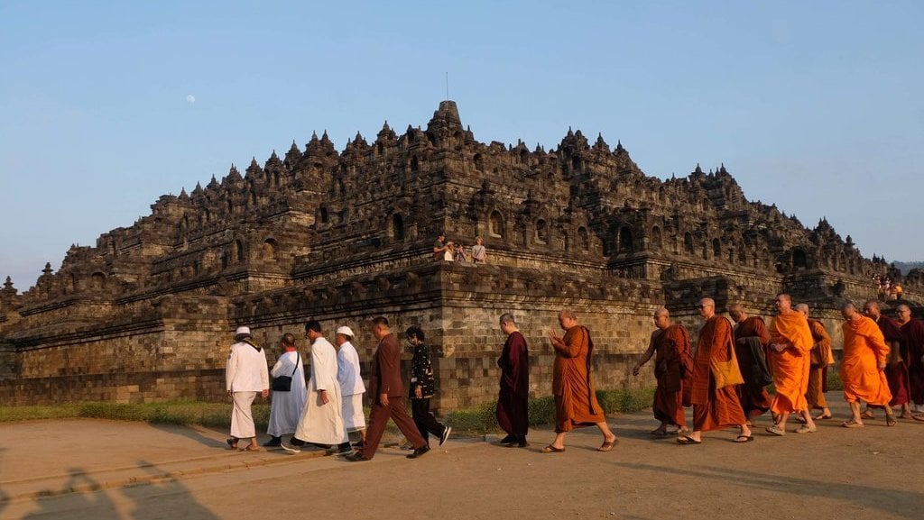 Pradaksina Merdeka di Borobudur