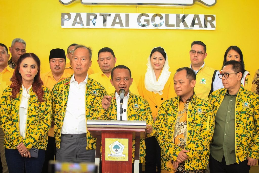 Bahlil umumkan pengurus baru Partai Golkar