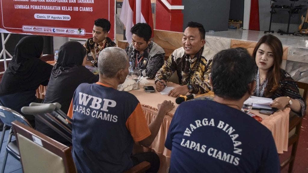 Bantuan hukum gratis bagi warga binaan di Ciamis