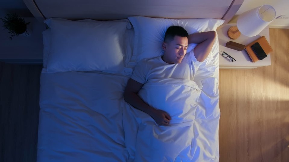 Ilustrasi posisi tidur. FOTO/iStockphoto Ilustrasi posisi tidur