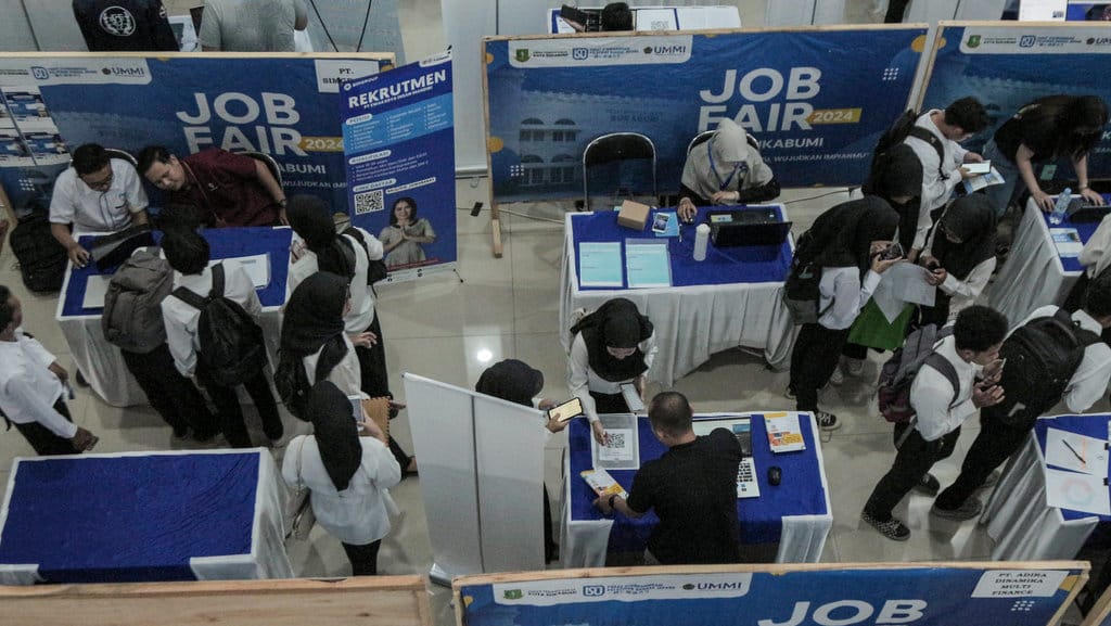 Penurunan tingkat pengangguran 2025